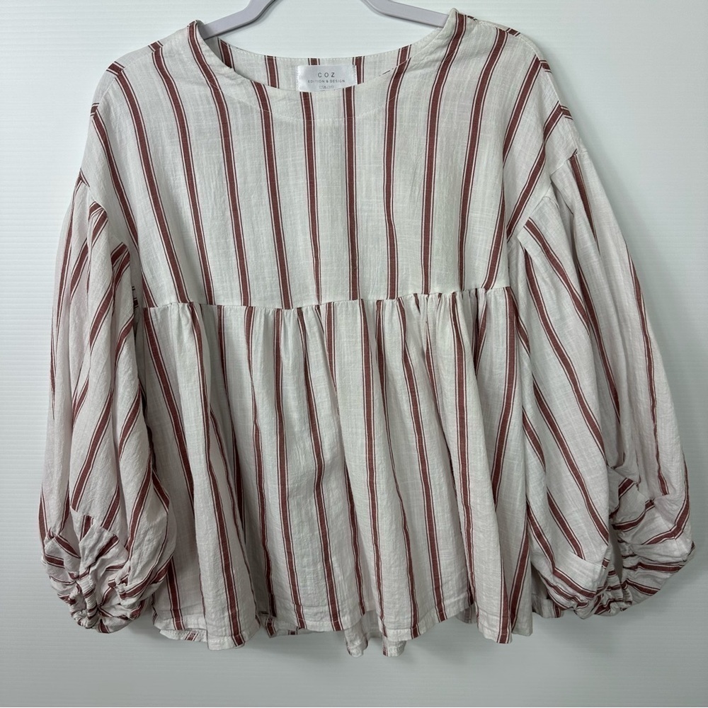 COZ Top Sz S/M Stripe - Picture 6 of 11